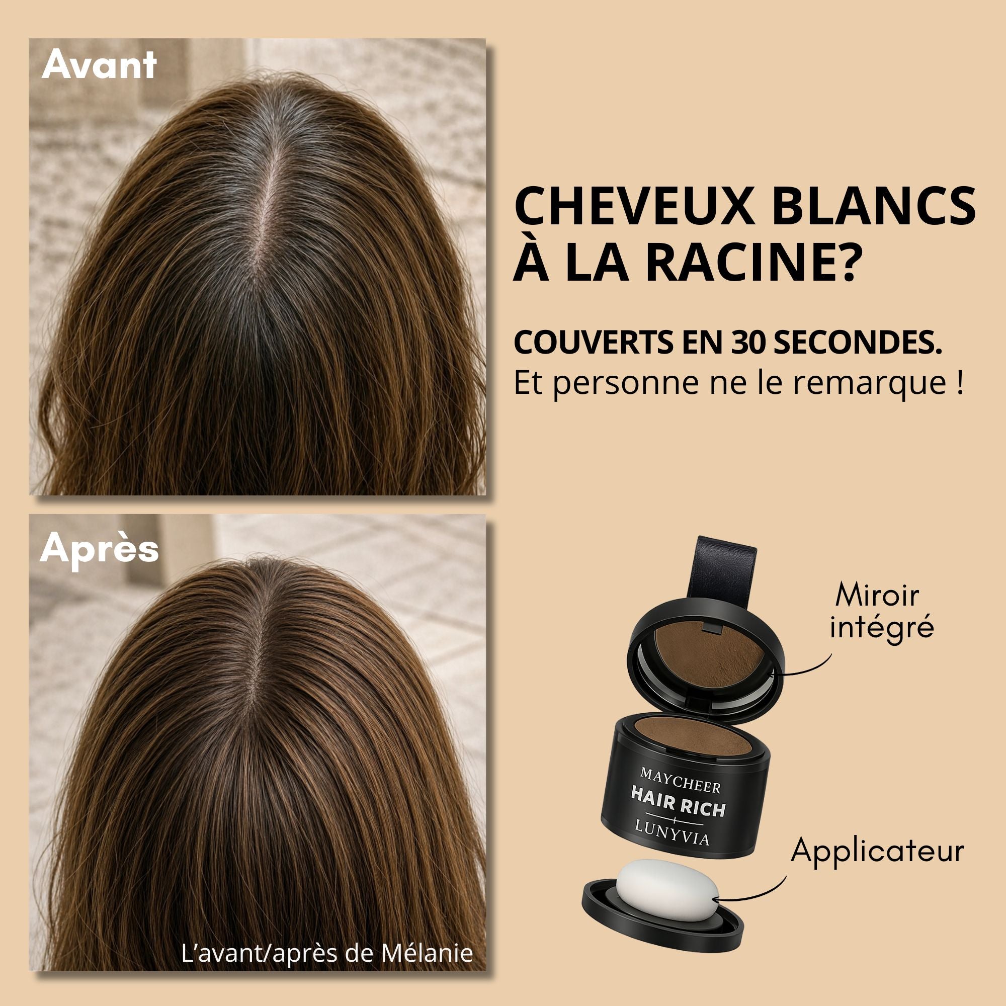 LUNYVIA™ Hair Rich Poudre Capillaire (Réduction)